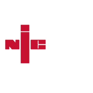 NIC Approved Logo White